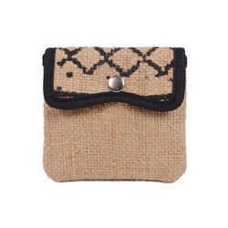 Jute Coin Pouch