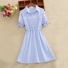 Ladies Cotton Casual Dresses