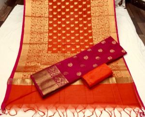 Banarasi Silk Dress Material