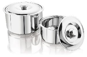 Stainless steel hot pot with Lid