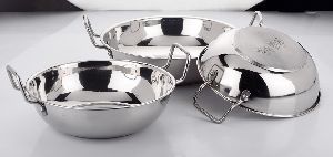 Stainless Steel Kadai