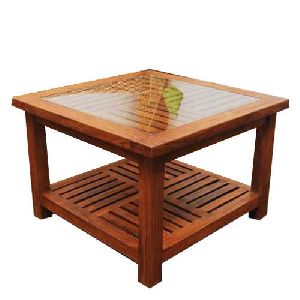 Wooden Square Table