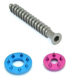 Low Profile Cancellous Screw & Spiked Washer
