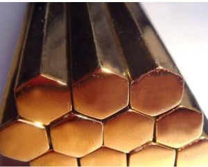 Copper Hexagonal Rods