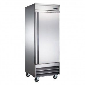 Stainless Steel Single Door Refrigerator