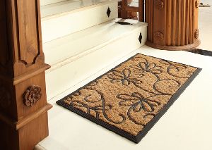 Rubber Moulded Coir Non Brush Mat