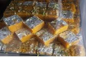 Dilkhusal besan barfi