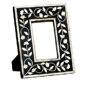 Bone Inlay Photo Frame