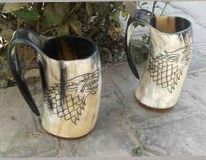 horn mugs