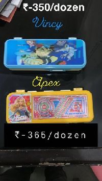 3D Sticker Designer Plastic Pencil Box