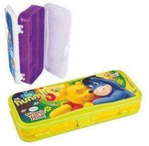 Double Door Pencil Plastic Box