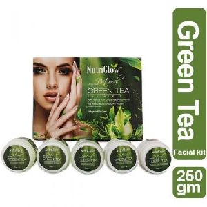 NutriGlow Ultra Rich Natural Green Tea Facial Kit 250 gm
