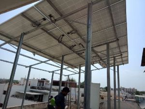 Solar Power Plant Installation