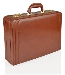 Brown Leather Attache Case