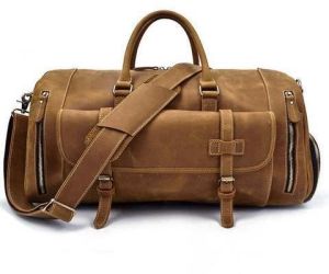 Genuine Leather Duffle Bag