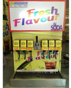 7 Flavor Soda Vending Machine