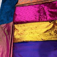 silk self fabrics