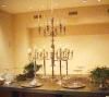 silver candelabra