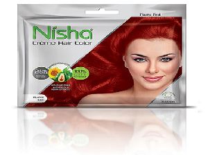 Nisha Crme Flame Red Hair Color