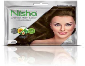 Nisha Crme Light Brown Hair Color