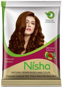 Nisha Natural Brown Hair Color