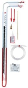 1227 Dual Range Flex-Tube U-Inclined Manometer