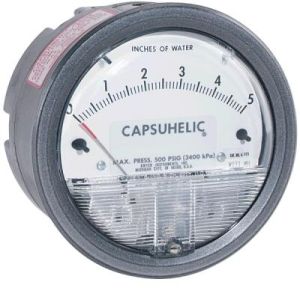 Capsuhelic Differential Pressure Gages