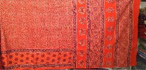 Hand Block Printed Cotton Saree