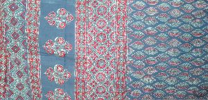 Hand Block Printed Cotton Saree