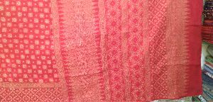 Hand Block Printed Cotton Saree