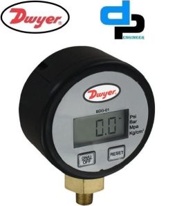 Brass Digital Pressure Gauge