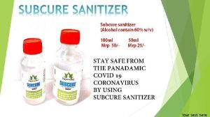 hand sanitizer