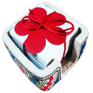 Paper Mache Memo Box