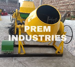 Electric concrete mixer machine