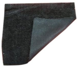 Plain Black Fur Fabric