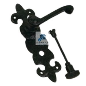 Ornamental Lever Bathroom Handle