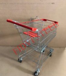 Stainless Steel Shopping Trolley