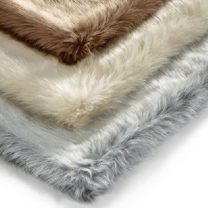 Plain Artificial Fur Fabrics