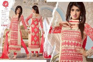 Ladies Straight Designer Suit