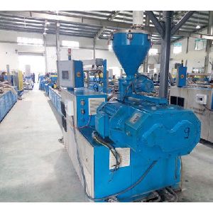 plastic profile making machine