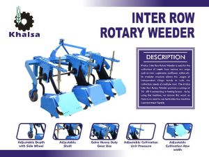 Inter Row Rotary Weeder