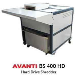 Hard Drive Shredder Machine