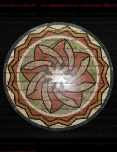 Marble Floor Medallion Tile