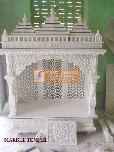 Handmade White marble temple