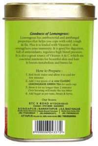 lemongrass green tea