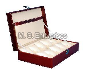 Hard Craft Watch Box Case PU Leather for 10 Watch Slots
