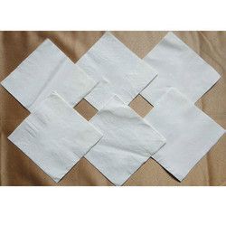 white paper napkin