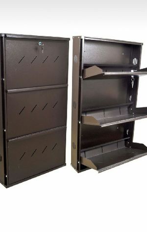Wall Mounted Shoe Rack 3 Door
