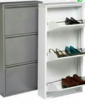 Wall Mounted Shoe Rack 3 Door