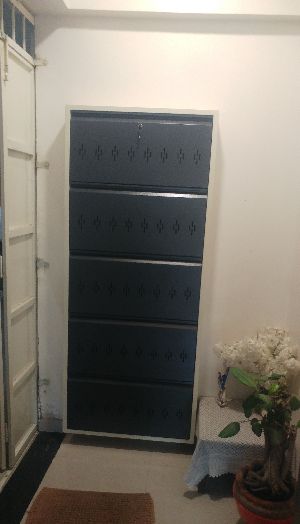 Wall Mounted Shoe Rack 5 Door